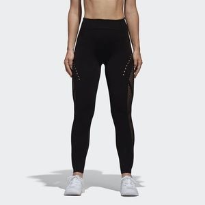 Adidas Black Warp Knit Tight